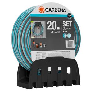 Gardena Muurhouder met slang | 20m | 13mm | Set - 18005-50 - 18005-50