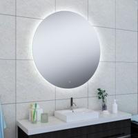 Badkamerspiegel Soul Rond 100x100cm Geintegreerde LED Verlichting Verwarming Anti Condens en Touch Schakelaar