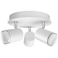 Philips Lighting Hue LED-plafondlamp voor badkamers 871951434091600 Hue White Amb. Adore Spot 3 flg. weiß 3x350lm inkl. Dimmschalter GU10 15 W - thumbnail