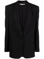 Stella McCartney blazer à simple boutonnage - Noir