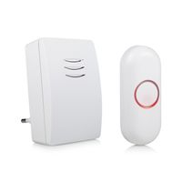 Byron Draadloze deurbelset Wireless doorbell set DB132 - thumbnail