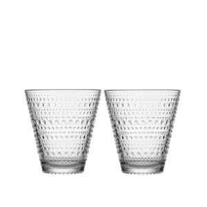 Iittala Kastehelmi Waterglas 0,30 l Clear, per 2