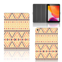 iPad 10.2 2019 | iPad 10.2 2020 | 10.2 2021 Tablet Hoes Aztec Yellow - thumbnail