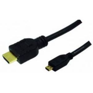 LogiLink HDMI/microHDMI, 2.0m HDMI kabel 2 m HDMI Type A (Standaard) HDMI Type D (Micro) Zwart