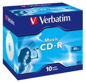 Verbatim Music CD-R 700 MB 10 stuk(s)