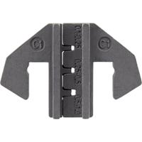 TOOLCRAFT PLE-0C1 Krimp-onderdelen Platte stekkers Krimpbereik: 0.1 tot 1 mm² Geschikt voor merk: TOOLCRAFT PZ-500