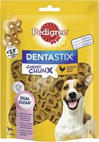 Pedigree Dentastix Chewy Chunx Tandverzorgingssnacks voor kleine honden van 5-15 kg, met kip, 1 x 68 g