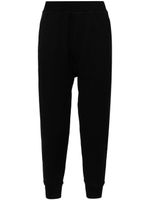 DSQUARED2 sequinned logo-patch tapered track pants - Noir - thumbnail