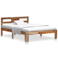 vidaXL Bedframe massief sheeshamhout 120x200 cm