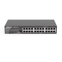 Rouijie Networks RG-ES124GD 24-poorts 10/100/1000Mbps stalen behuizing onbeheerde desktopschakelaar