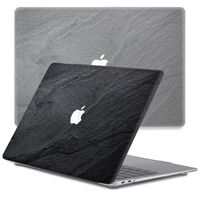 Lunso MacBook Air 13 inch (2010-2017) cover hoes - case - Black Stone