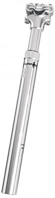 Ergotec Verende zadelpen SP-5.0 27.2 x 350 mm aluminium zilver Ergotec Verende zadelpen SP-5.0 27.2 x 350 mm aluminium zilver