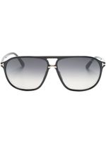 TOM FORD Eyewear lunettes de soleil à monture carrée - Noir - thumbnail