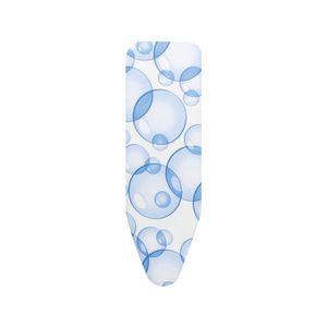 Brabantia PerfectFlow strijkplankhoes B, 124x38 cm, complete set - Bubbles