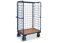VARIOfit SW-700.306 Etagewagen Staal Poedercoating Laadvermogen (max.): 500 kg Gentiaan-blauw (RAL 5010)