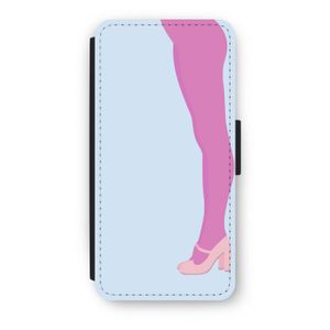 Pink panty: iPhone 8 Flip Hoesje