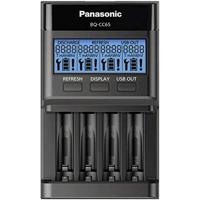 Panasonic eneloop pro, intelligent snellaadapparaat met lcd-display, voor 1-4 NiMH-accu's AA/AAA, met refresh-modus