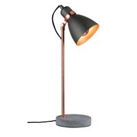 Paulmann Neordic Orm 79624 Bureaulamp LED E27 20 W Beton-grijs, Koper