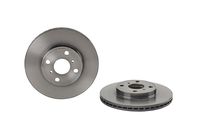 Remschijf COATED DISC LINE BREMBO, Remschijftype: Binnen geventileerd, u.a. für Toyota - thumbnail