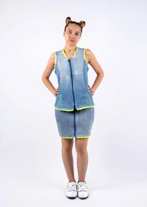 Upcycled Sleeveless Top by Pixel Polly