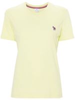 PS Paul Smith t-shirt en coton à patch zèbre - Jaune