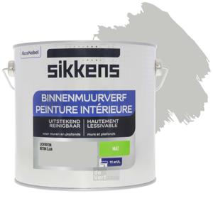 Sikkens Binnenmuurverf Mat - 2,5 liter Lichtbeton