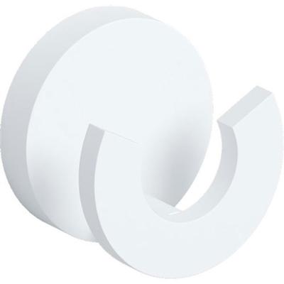 Handdoekhaak Clou Flat Mat Wit 4.8x3.6x4.8cm