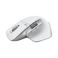 Logitech MX Master 3S - Draadloze Performance muis met Ultrasnel Scrollen, Ergo, 8K DPI, Tracking op Glas, Stille Klikken, USB-C, Bluetooth, Windows, Linux, Chrome - Lichtgrijs