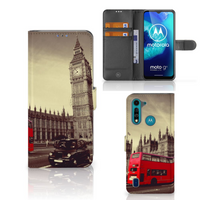 Motorola G8 Power Lite Flip Cover Londen - thumbnail