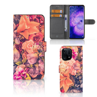 OPPO Find X5 Hoesje Bosje Bloemen - thumbnail