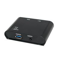 LogiLink UA0216 interface hub USB 3.2 Gen 1 (3.1 Gen 1) Type-B 5000 Mbit/s Zwart - thumbnail