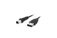 Belkin F3U133-06 USB 2.0 Pro Series (USB-aansluitkabel A/stekker - B/stekker, 1,8 m)