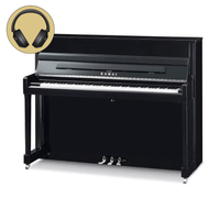 Kawai K-200 ATX4 E/P chroom silent piano