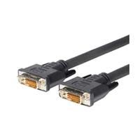 MicroConnect 1,5 m DVI-D M/M - DVI-kabel (DVI-D, DVI-D, mannetje, zwart, 2048 x 1536 pixels)