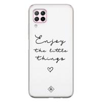 Huawei P40 Lite siliconen hoesje - Enjoy life