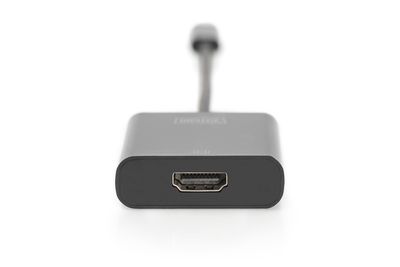 Digitus TV, monitor Adapter [1x USB-C stekker - 1x HDMI-bus] DA-70852 15.00 cm