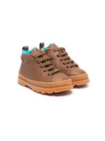 Camper Kids bottes Brutus en cuir - Marron