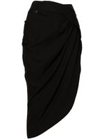 Jacquemus La Jupe Saudade asymmetric skirt - Noir - thumbnail