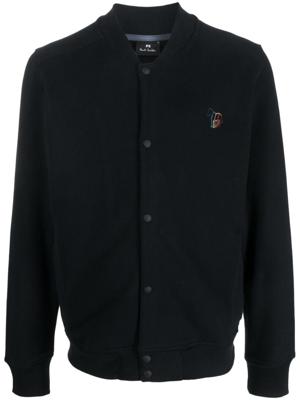 PS Paul Smith Bomberjack met geborduurd logo - Zwart