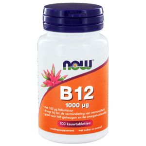 B12 1000 mcg en foliumzuur 100 mcg