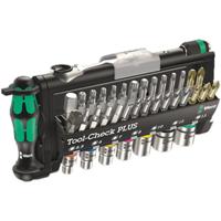 Wera Tool-Check Plus 05056490001 Bitset 39-delig Plat, Kruiskop Phillips, Kruiskop Pozidriv, Inbus, Binnen-Torx, Torx BO Incl. ratel