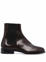 Maison Margiela bottines chelsea Tabi en cuir - Marron - thumbnail