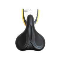 Selle comfort Comfort zadel E-Bike Soft medium zwart met handvat, zonder strop (hangverpakking). - thumbnail