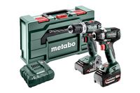 Metabo BSLBL+SSWLT300BL 685202000 Accu-schroefboormachine, Accu-slagmoersleutel 18 V 5.2 Ah Li-ion Incl. accu, Incl. lader - thumbnail