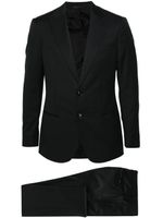 Giorgio Armani costume en laine vierge - Noir - thumbnail