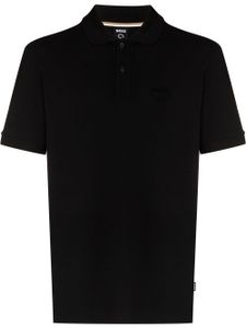 BOSS polo Pallas à logo brodé - Noir