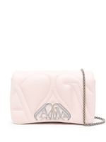 Alexander McQueen mini sac porté épaule The Seal - Rose