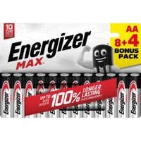 Energizer EN-NMAXAA84 Alkaline-batterij Aa 1.5 V Dc 12-blister - thumbnail