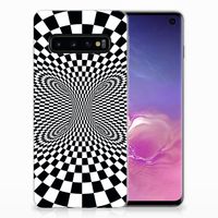 Samsung Galaxy S10 TPU Hoesje Illusie