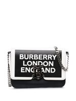 Burberry Pre-Owned sac à bandoulière à plaque logo TB - Noir